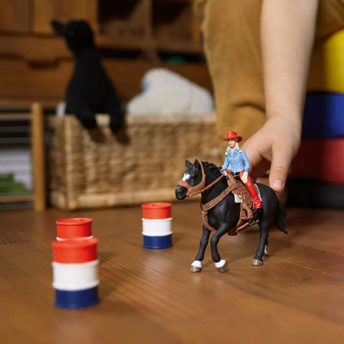 Cowgirl Barrel Racing Fun - Image 2