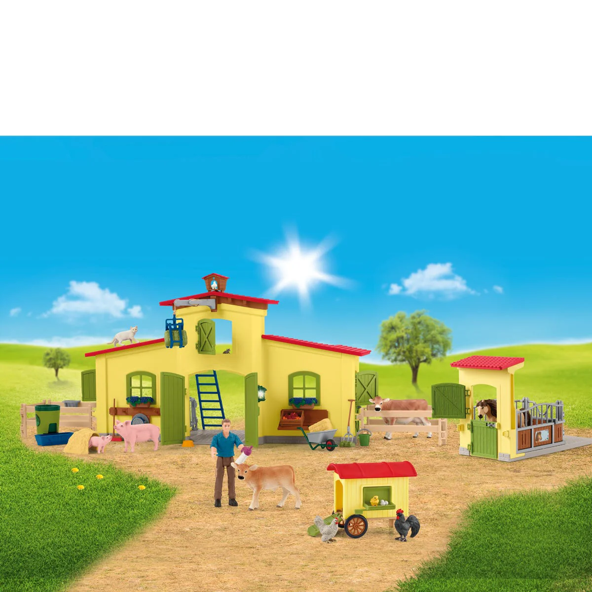 Farm with chicken coop and horse box - Image 7