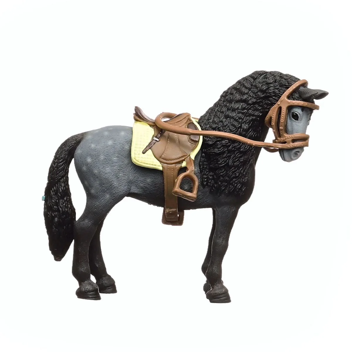 Pura Raza Española Mare with saddle and bridle - Image 3